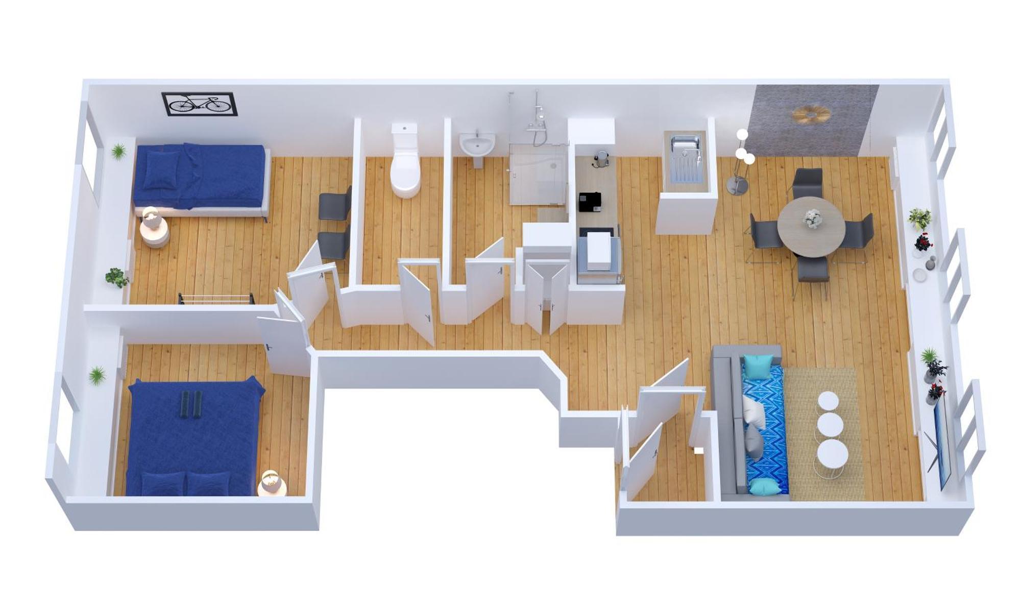 Brest Centre - Appartements - Le Vauban - Lumineux - Centre Ville - Proche Boutiques Et Restaurants Luaran gambar